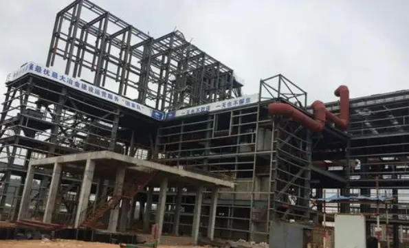 南开电厂网架加工